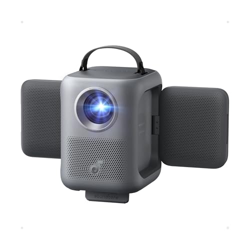 Soundcore by Anker P1i Portable Projector D2200 1080P FHD 380 ANSI Lumens LCD Floor Mount