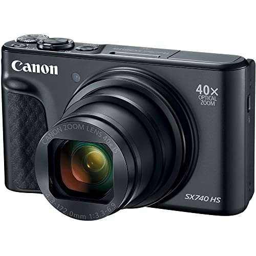 Canon PowerShot SX740 HS Compact Camera 20.3 MP 4K UHD Optical Zoom 40x