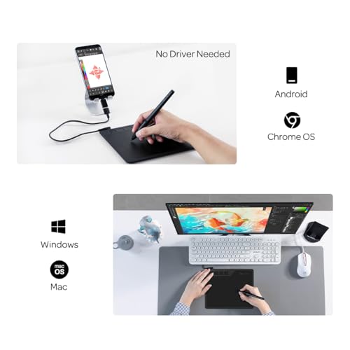GAOMON 6.5 x 4 Inch S620 1920x1080 USB Graphics Drawing Tablet