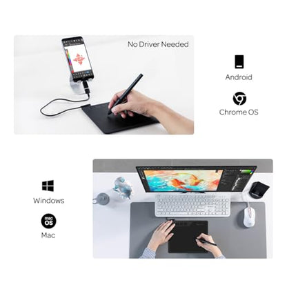GAOMON 6.5 x 4 Inch S620 1920x1080 USB Graphics Drawing Tablet