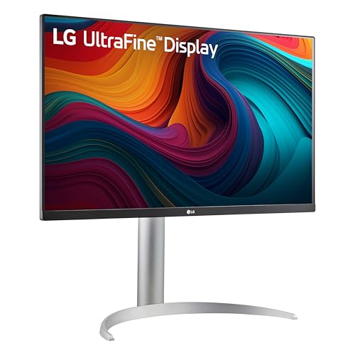 LG 27UP650K-W 27-Inch 4K UHD (3840 x 2160) IPS Monitor, 60Hz, 5ms, DisplayHDR 400, White