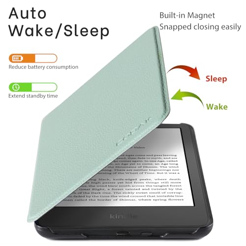 CoBak 6 Inch Kindle Case 2022-2024 Water Resistant Slim Fit