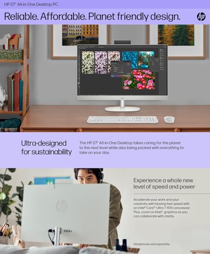 HP 27" 27 Touch 1920x1080 IPS All-in-One PC