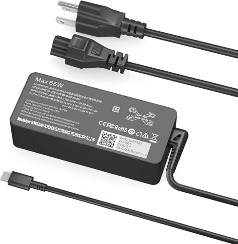 Dzytnsy 65W USB Type-C Charger for Lenovo Devices DZ65200325