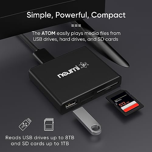 NEUMITECH Atom HDMI Remote Controlled Digital Media Player 1920x1080 Pixels