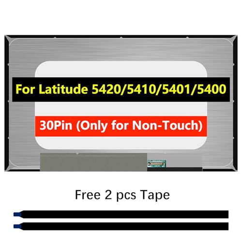 TFTcenter 15.51x8.86 inches Latitude 5420 5401 5400 1920x1080 30Pin Display Panel Non-Touch
