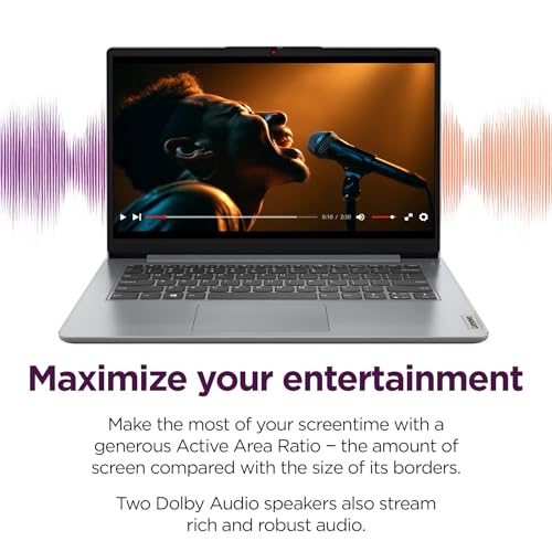 Lenovo 14" 256GB SSD 1920x1080 Integrated Intel UHD Graphics Education Laptop
