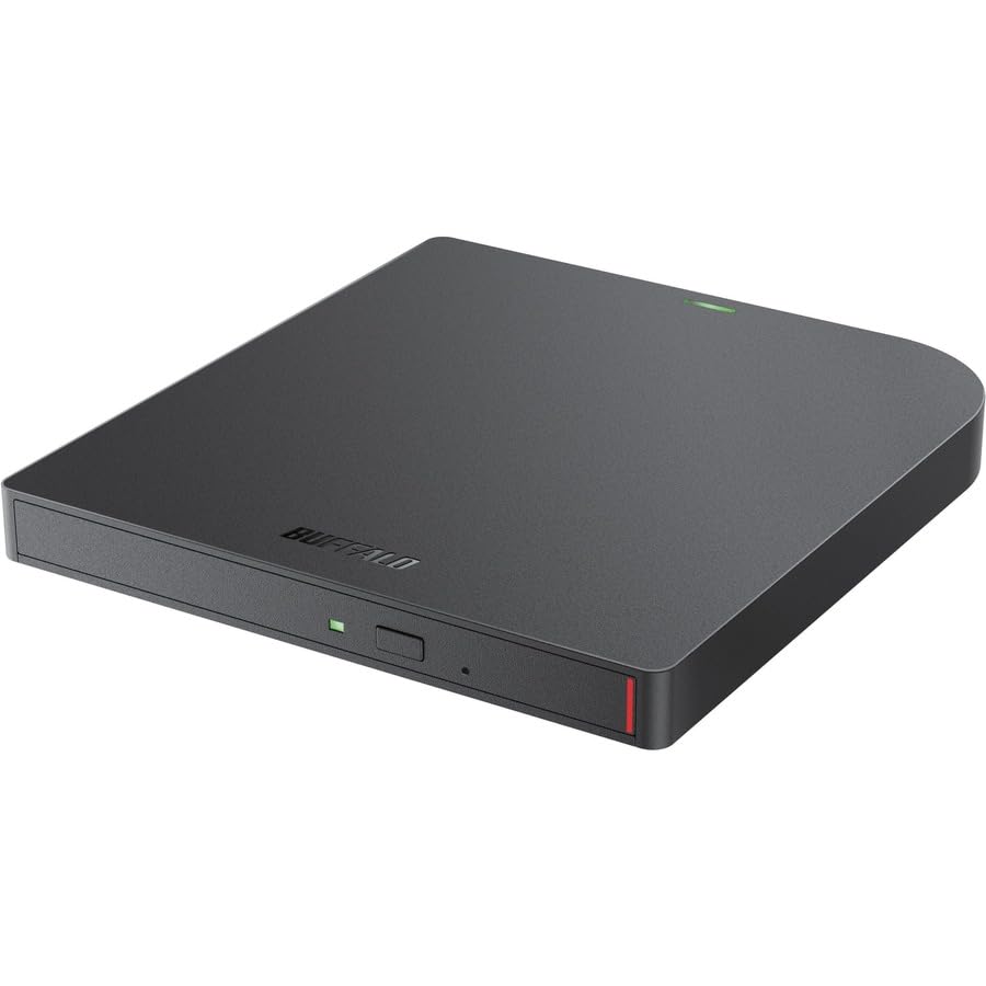 BUFFALO 6X Portable Blu-ray Drive BRXL-PUS6U3B-TAA USB 3.2 Type-A/Type-C Optical Drive