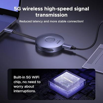 UGREEN 1080P HDMI Receiver and USB C Transmitter, 60Hz, Wireless, Compact Design