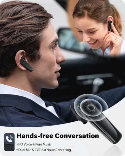 ADADPU S525 Wireless Bluetooth Headset V5.0 Dual Mic Noise Cancelling