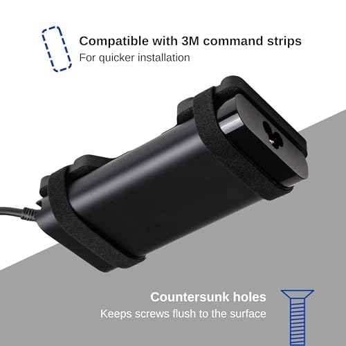Generic 5.5 x 2.75 x 0.3 inches MT001 Tabletop Mount Black Laptop Accessory