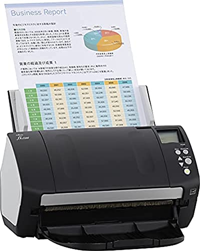 Fujitsu fi-7160 Document Scanner USB 600 DPI Color Depth 24 bpp Professional Desktop Scanner