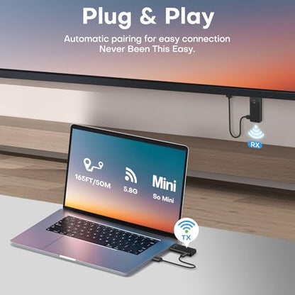 ZOCIBIHI Wireless HDMI Transmitter and Receiver CD10 4K 60Hz