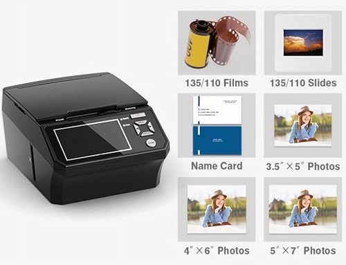 DigitPro Film & Photo Scanner M129A 1080P USB