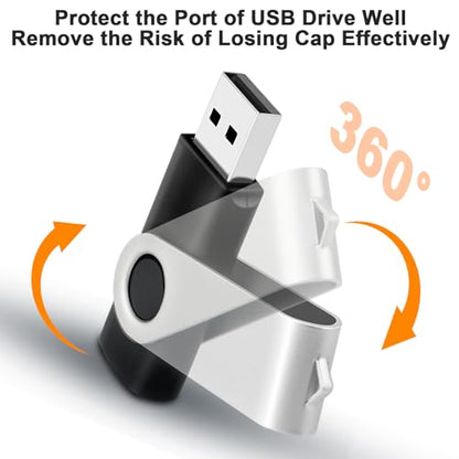 MECHEER 8GB USB2.0 Flash Drive 10-Pack 8G-10P-H