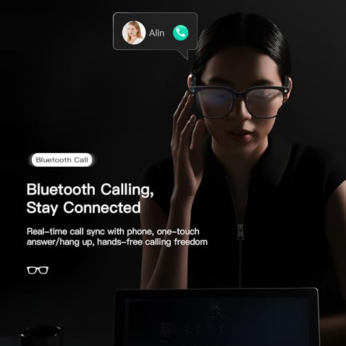 Dormiro 6.5 x 7 x 3 inches YT-1010 1080p Waterproof Smart Glasses