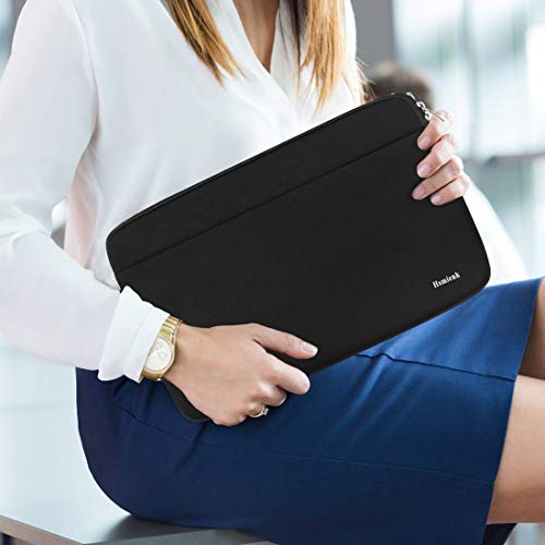 Hsmienk 15.6 inch loo-1008 Black Neoprene Laptop Sleeve Shockproof Lightweight