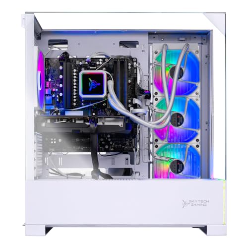 Skytech 16.6" Tower PC ST-ARCH5-2648-W-AM Intel i7 2.1GHz 16GB DDR5 32GB SSD