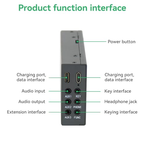 Putikeeg 1-Channel Pro Morse Code Trainer with 20 Hours Battery Life and Lightweight Design