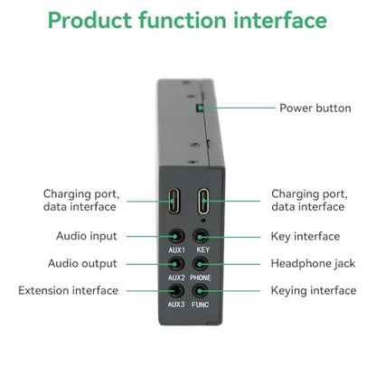 Putikeeg 1-Channel Pro Morse Code Trainer with 20 Hours Battery Life and Lightweight Design