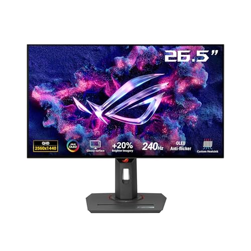 ASUS 26.5 Inch XG27AQDMG QHD 240Hz OLED Monitor
