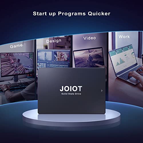 JOIOT 512GB X12-Black Internal Solid State Drive SATA III 2.5-inch 550MB/s Read 450MB/s Write