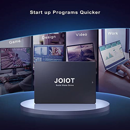 JOIOT 512GB X12-Black Internal Solid State Drive SATA III 2.5-inch 550MB/s Read 450MB/s Write