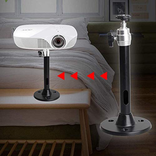 YiePhiot 175mm H-TYY-1 Metal Mini Ceiling Wall Projector Mount Stand