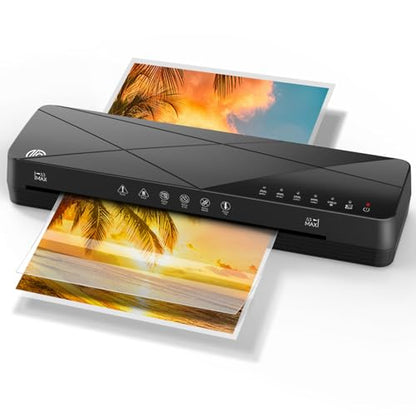 Crenova 13 Inch Laminator Model 2023 Dual-Roller Office Document Laminator