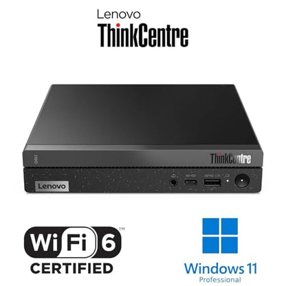 Lenovo ThinKCentre neo 50q Gen 4 Tiny 1L Business Mini Desktop Computer, 13th Gen Intel i5-13420H, 16GB DDR4 RAM, 512GB PCIe SSD, 2 DisplayPorts, Windows 11 Pro, WiFi 6