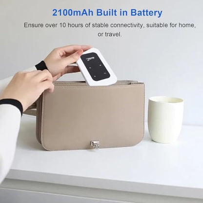 FOSA Portable WiFi Hotspot fosa9qrkvoxg5c 4G LTE CAT4 300Mbps Quad-Band