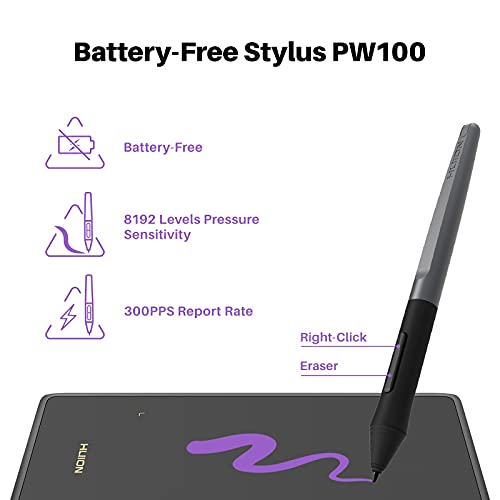 HUION 4.17 inch H420X 1920x1080 USB Pen Tablet