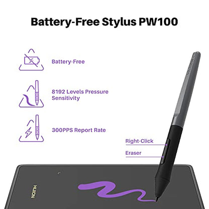 HUION 4.17 inch H420X 1920x1080 USB Pen Tablet