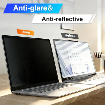 Verponity 16 Inch Magnetic Laptop Privacy Filter Matte Anti-Glare