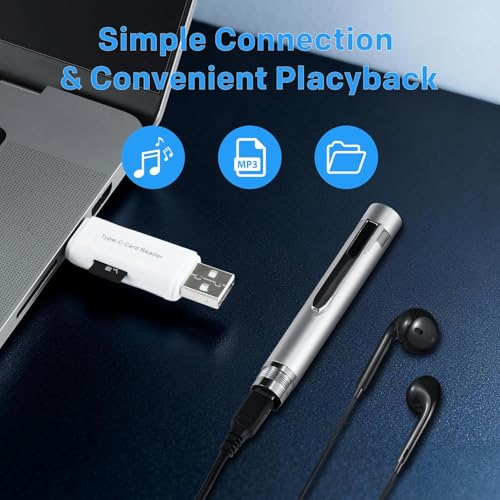Sanova 64GB Voice Recorder USB Digital Audio Capture Device