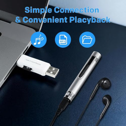 Sanova 64GB Voice Recorder USB Digital Audio Capture Device
