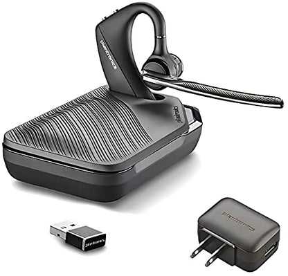 YISMO 5200-UC Bluetooth Headset Bundle with Charging Case and USB Dongle