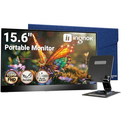 Ingnok 15.6 YN02D FHD 1080p 60Hz IPS Monitor