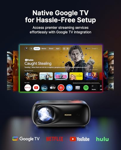 NexiGo PJ40 Pro 1080p LCD Projector 800 ANSI Lumens
