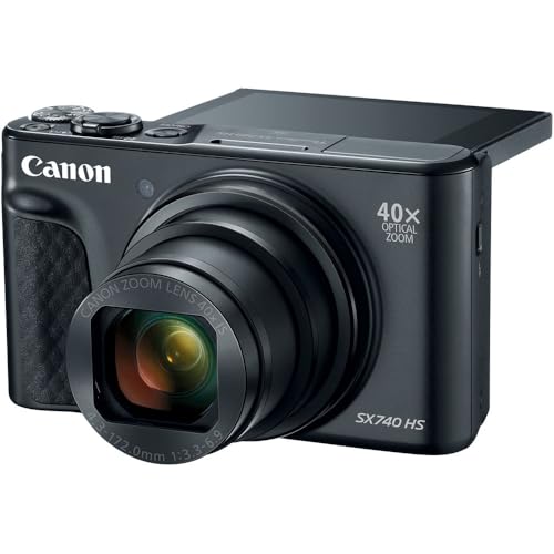 Canon PowerShot SX740 HS Compact Camera 20.3 MP 4K UHD Optical Zoom 40x