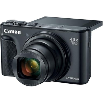 Canon PowerShot SX740 HS Compact Camera 20.3 MP 4K UHD Optical Zoom 40x