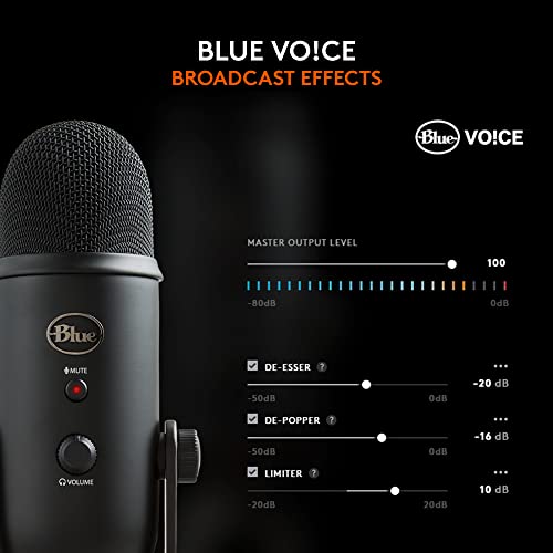 Logitech 3-Capsule Array Condenser Microphone 988-000100 USB Connection