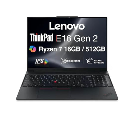 ME2 MichaelElectronics2 ThinkPad E16 Gen 2 16 Inches 1920x1200 IPS Standard Laptop