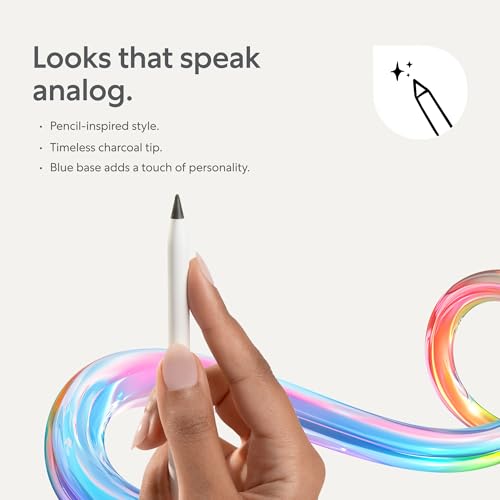 Paperlike PL-APT-CB-25 Pencil Tips for Apple Pencil - Charcoal/Blue - 4 Count