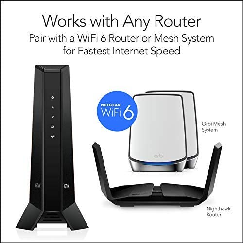 NETGEAR 32 x 8 DOCSIS 3.1 Cable Modem CM2000-100NAS