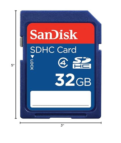 SanDisk 32GB SDSDB-032G-B35 SDHC Flash Memory Card Class 4