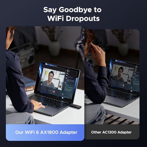 UGREEN USB 3.0 AX1800 WiFi Adapter 65225 Black