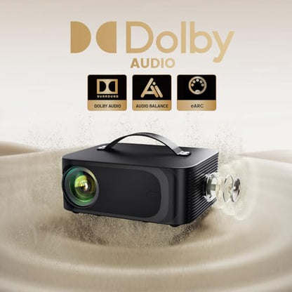 ONOAYO 4K Portable Projector Model ONO3 Pro 1920x1080 Display LCD