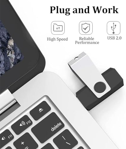 Wooolken 4GB USB 2.0 Flash Drive Pack Udisk-2.0 Storage