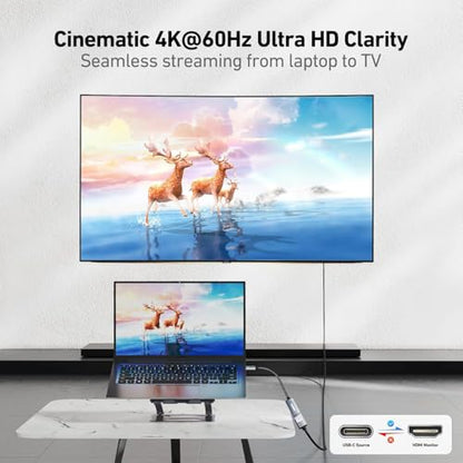 BENFEI USB-C to HDMI Adapter 4K@60Hz Thunderbolt 3 Compatible
